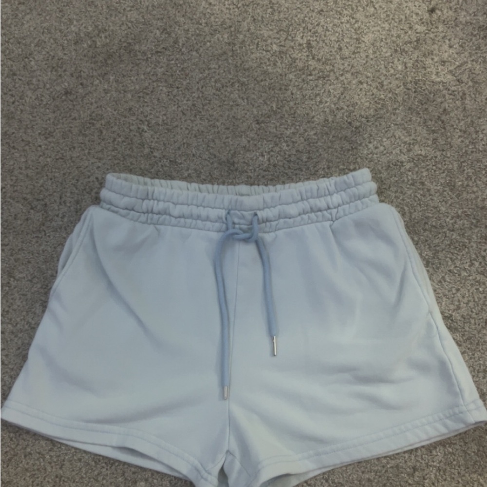 Sky Blue Women's Athletic Shorts